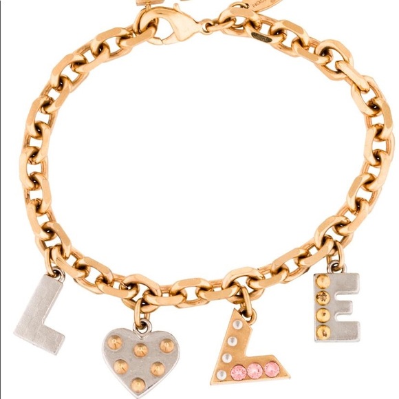 Louis Vuitton Jewelry - Louis Vuitton LOVE charm bracelet